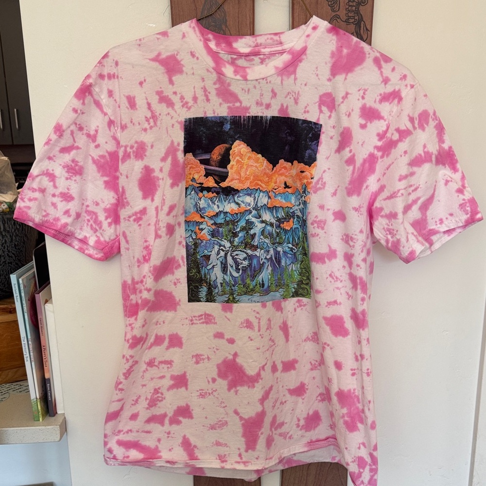 TGR Bentchetler Pink Tie-Dye  T-Shirt Washed but never worn